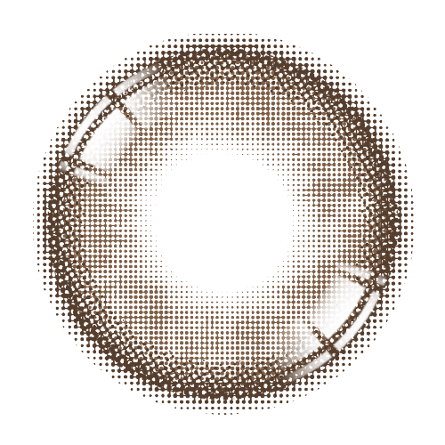 See Through Kristin Plus 1Day - 巧克棕