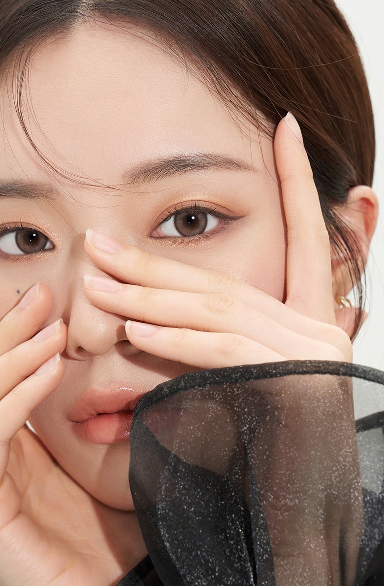 See Through Kristin 1Day *更新版* - 灰棕色