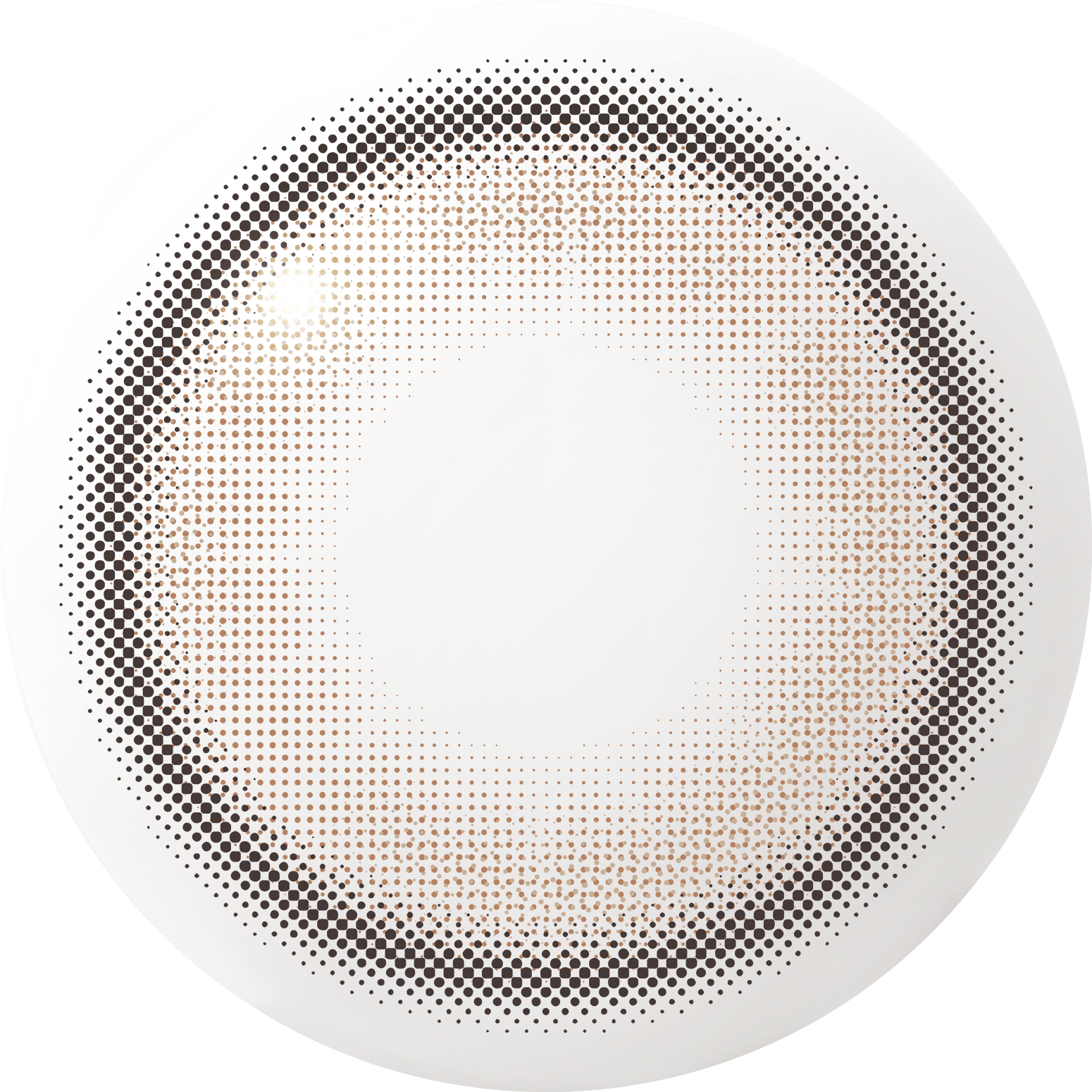 Cosmo Kristin 1Day - 棕色 (2片)